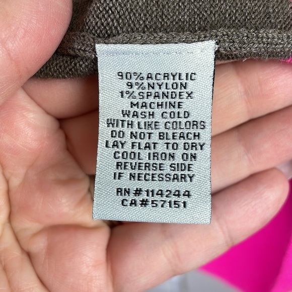 Eliza J color block tan and pink dress with exposed zipper size XS - Picture 4 of 5